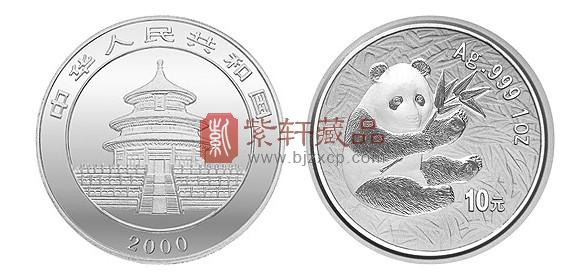 金银币,熊猫币
